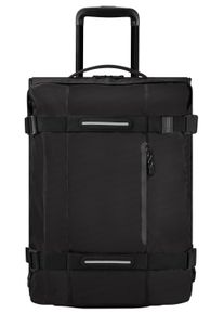 Reisetasche "URBAN TRACK 55", American Tourister, schwarz, Polyester, Taschen, Handgepäcktasche Reisetasche Rollen Laptopfach Rucksacktragegurte