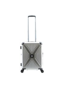 DISCOVERY Koffer "Crossroad", silber, Polyester, sportlich, Koffer, Polycarbonate Material