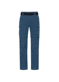O.C.K. Ock Zipphose Herren - blau - Gr. 46 - Polyamid/Elastan