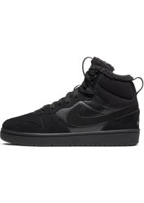 Nike Court Borough 2 Sneaker Kinder - schwarz - Gr. 38 - Leder