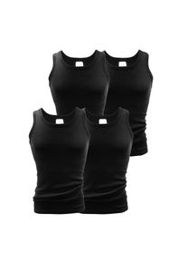 Clark Crown® Tank-Shirt 4 Stück aus Baumwolle