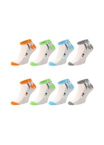 Chili Lifestyle Sneaker Socken SUMMER COLOR 8 Paar Baumwolle Weichbund