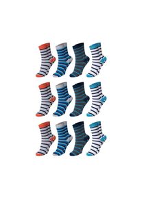 Chili Lifestyle Kindersocken Streifen 12 Paar Mädchen Jungen