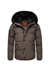STONE HARBOUR Herren Winterjacke stylischer Winterparka mit abnehmbarer Kapuze Halvaar