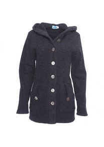 Reiff Wollfleecekapuzenjackee Mona Merinojacke Damen (Gr S |grau)