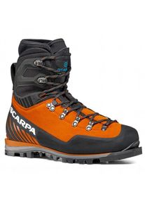 Scarpa Mont Blanc Pro GTX Bergschuhe Herren (Gr 43 |orange/grau |wasserdicht)