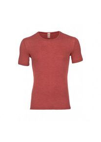 Kurzarm Unterhemde Engel Shirt S/S Herren (Gr 46/48 |rot)