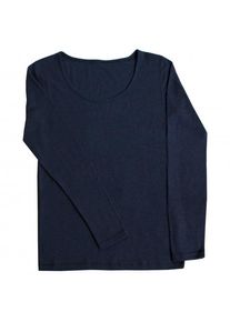 Joha Blouse Merinounterwäsche Damen (Gr XXL |blau)