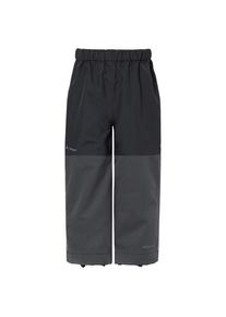 Vaude Caprea Rain Pants Regenhose Kinder (Gr 104 |grau/schwarz |wasserdicht)