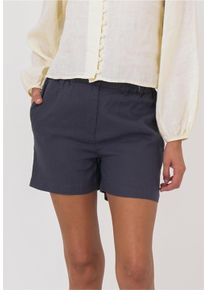 FRESHLIONS Damen Shorts "Amara", blau, casual, Gr. M, unifarben, 100% Leinen, Hosen, im klassischen Design
