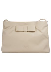 Samantha Look Damen Umhängetasche, beige, Leder, clean, Taschen, echt Leder, Made in Italy