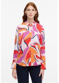 Eterna Damen Hemdbluse "REGULAR FIT", pink, casual, Gr. 44, 100% Viskose, Blusen