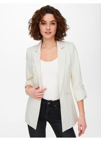 Only Damen Kurzblazer "ONLKAYLE-ORLEEN 3/4 BLAZER TLR NOOS", rot, modisch, Gr. 38, unifarben, Web, Obermaterial: 92% Polyester, 8% Elasthan, Blazer