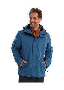 Killtec Herren Outdoorjacke "Xenios", blau, sportlich, Gr. XXL, 100% Polyester, Jacken