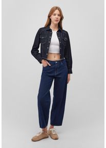 Mavi Damen Jeansbluse "KREUZBERG", blau, Gr. XL, unifarben, 100% Baumwolle, Blusen, Denim Fitted Blouse