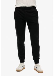 Superdry Herren Sweathose "ESSENTIAL LOGO JOGGERS HB", schwarz, modisch, Gr. XXL, meliert, Web, Obermaterial: 70% Baumwolle, 30% Polyester, Hosen
