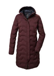 Killtec Damen Steppmantel "KOW 9 WMN QLTD PRK", rot, sportlich, Gr. 46, 100% Polyester (recycelt), Mäntel