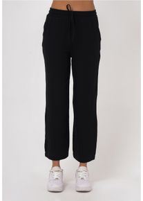 FRESHLIONS Damen 7/8-Hose "Mila", schwarz, casual, Gr. XL, unifarben, 100% Baumwolle, Hosen, im klassischen Design