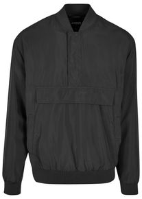 Urban Classics Herren Bomberjacke "Urban Classics Herren Pullover Bomber Jacket", schwarz, casual, Gr. XL, unifarben, 100% Polyester, Jacken