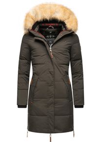 Navahoo Damen Wintermantel "Halina", grau, modisch, Gr. XXL, Oberstoff: 100% Polyester, Futter: 100% Polyester, Wattierung: 100% Polyester,
