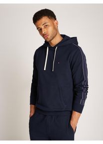 Tommy Hilfiger Herren Hoodie "GLOBAL STRIPE HOODY", blau, casual, Gr. XXL, Sweatware, Obermaterial: 100% Baumwolle, Sweatshirts