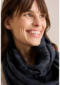 Cecil Damen Loop, blau, gestreift, Web, 52% Baumwolle, 48% Modal, Modetücher, mit Streifenmuster