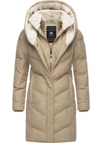 Ragwear Damen Steppmantel "Natalka Cosy", grau, modisch, Gr. 4XL, Außenmaterial: 100% Polyester, Innenfutter: 100% Polyester, Wattierung: 100%
