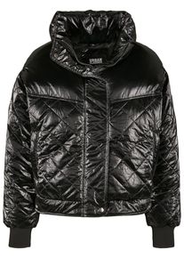 Urban Classics Damen Winterjacke "Urban Classics Damen", schwarz, casual, Gr. M, unifarben, 100% Polyamid, Jacken