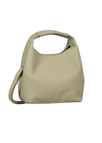 Damen Hobo "Luara", Tom Tailor Denim, grün, Polyurethan, clean, gepflegt, geprägtes Muster, unifarben, Taschen, aus genarbtem Lederimitat ina