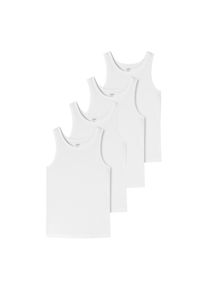 Schiesser Herren Unterhemd Uncover 4er Pack