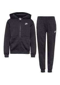 Nike Nsw Club Fleece Trainingsanzug Kinder - schwarz - Gr. 122/128 - Baumwolle/Polyester