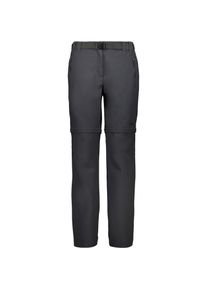 CMP Zipphose Damen - grau - Gr. 42 - Polyester/Elastan