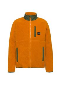 O.C.K. Ock Fleecejacke Herren - braun - Gr. M - Polyester