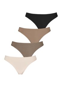 Lascana String mehrfarbig Gr. 40/42 für Damen. Körpernah. Nachhaltig.