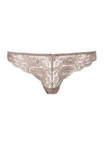 Lascana String beige Gr. 40/42 für Damen. Körpernah