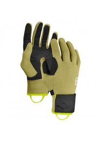 Ortovox Fleece Grid Cover Glove Handschuhe Herren (Gr S |oliv)