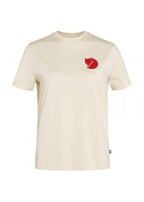 Fjällräven Fjällräven Fox Boxy Logo Tee T-Shirt Damen (Gr L |beige)