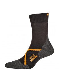 P.A.C. TR 32 Trekking Light Wandersocken Kinder (Gr 27-30 |grau/schwarz)