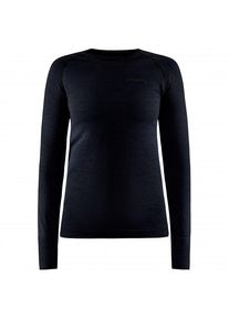 Craft Core Dry Active Comfort L/S Kunstfaserunterwäsche Damen (Gr M |schwarz)