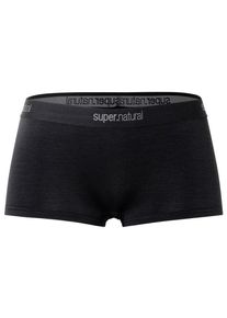 super.natural Semplice Hipster Merinounterwäsche Damen (Gr XS |schwarz)