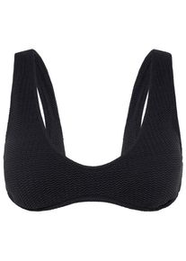 Seafolly Sea Dive Multi Fit Longline Top Bikini-Top Damen (Gr 18 |schwarz)