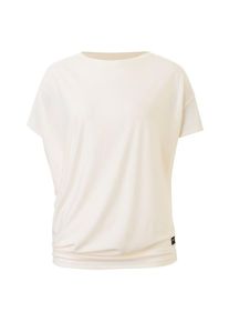 super.natural Yoga Loose Bio Jersey Tee Merinoshirt Damen (Gr XS |weiß)