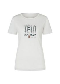 Merinoshirt super.natural Copper Sardine Bio Jersey Tee Damen (Gr L |weiß)