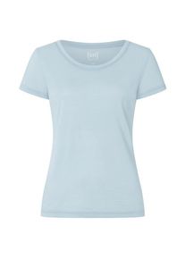 super.natural Midsummer Tee Merinoshirt Damen (Gr XL |grau)