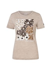 T-Shirt super.natural Mat Is Tee Damen (Gr XS |beige)