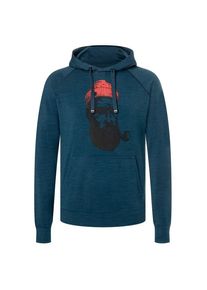 super.natural Favourite Sailor Hoodie Merinohoodie Herren (Gr 52 - L |blau)