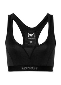 super.natural Tundra 220 Semplice Bra Sport-BH Damen Bouldern (Gr XL |schwarz)