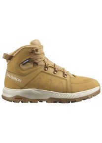 Winterschuhe Salomon Outchill Thinsulate ClimaSalomon WP Damen (Gr 3,5 |beige/braun |wasserdicht)