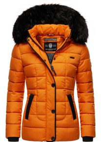 Marikoo Damen Steppjacke "Unique", orange, casual, Gr. XS, Oberstoff: 100% Polyester, Futter: 100% Polyester, Wattierung: 100% Polyester,