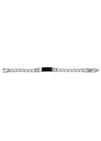 Fossil Damen Edelstahlarmband "JEWELRY, JF04411040", Edelstahl, schwarz, Edelstahl, Armbänder